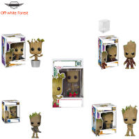 Offwhite Funko Guardians Of The Galaxy Vol. 2 Figure Model Toys Groot Doll Ornaments For Fans Collection