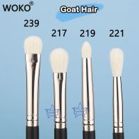 239 Makeup Eyeshadow Brushes Flat Eye Shadow Shader Blending Brushes Goat Hair Eye Shadow Liquid Cream Powder Make Up Tool