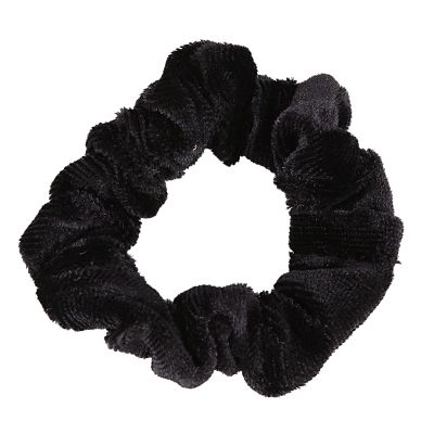 10 Pack Black Velvet Scrunchie Hair Elastics Hair Bobbles Hair Bands