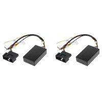 2X RGB to (RCA) AV CVBS Signal Converter Decoder Box Adapter for Factory Rear View Camera Tiguan Golf 6 Passat CC