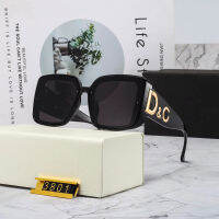 2022 classic new fashion nd square big frame men and women travel sunglasses with letter uv400