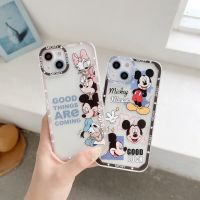 เคสโทรศัพท์ลายการ์ตูนน่ารักดิสนีย์มิกกี้โดนัลด์เดซี่มินนี่พร้อมช่องใส่กระเป๋าเก็บบัตรเคส TPU แบบนิ่มสำหรับ iPhone 14 Pro Max Plus เคสป้องกันโทรศัพท์มือถือแบบเต็มตัวสำหรับ iPhone 13 Pro Max เคสกันกระแทกฝาครอบกันกระแทกสำหรับ Iphone 12 11 XS XR 7/8Plus