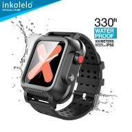 Inkolelo Ốp Chống Nước Cho Apple Watch Series 4 5 6 SE 40Mm Tích Hợp Bảo thumbnail