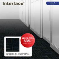 พรมแผ่น Interface ป้องกันเชื้อโรค ขนาด 50x50 ซม./แผ่น (1 กล่อง 20 แผ่น ปูได้ 5 ตร.ม.) ลาย IN-1968-CO-EX-STREET-907385