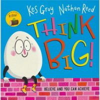 Think big classic nursery rhyme adapted from English story picture book, Mr. egg, who has set the goal of winning the star, parent-child books for 3-6 years old, English original imported childrens books