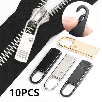 ∋ Zipper Slider Puller Instant Zipper Repair Kit Replacement For Broken Buckle Travel Bag Suitcase Zipper Head DIY Sewing Craft