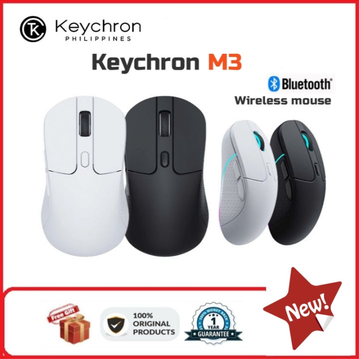 ของแท้ใหม่-keychron-m3-true-wireless-เมาส์ออฟฟิศ-5-1rgb-ประกันศูนย์3ปี