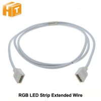 แถบไฟ LED RGB 4pin ขั้วต่อสายไฟยาว1เมตร