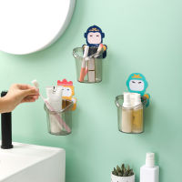 Cartoon Journey to the West Toothbrush Holder bathroom accessories organization Set for bathroom Toothbrush stand Draining