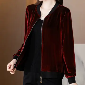 Gold on sale velvet coat