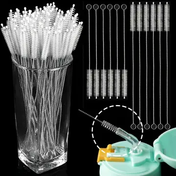 23cm Straw Cleaning Brush Stainless Steel Straw Cleaner for Tube