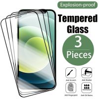 【CW】 3PCS Tempered Glass iPhone 12 14 13 7 8 6 6S 5S 2020 Protector XR XS X