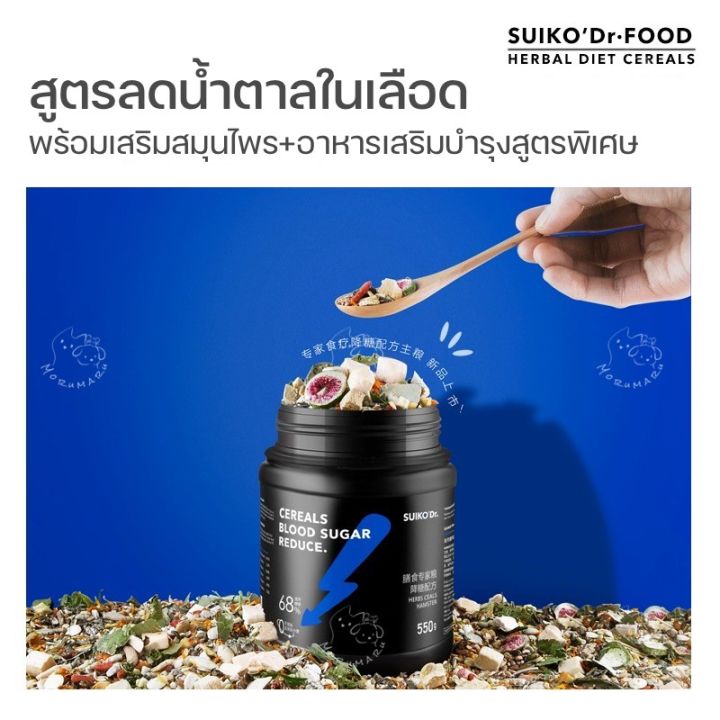 suiko-อาหารแฮมเตอร์-สูตรลดน้ำตาลในเลือด