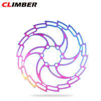 CLIMBER CNC จักรยานเสือภูเขาจานเบรกล้อลอย160/180/203Mm โรเตอร์ MTb อุปกรณ์เสริมจักรยานเครื่องมือ