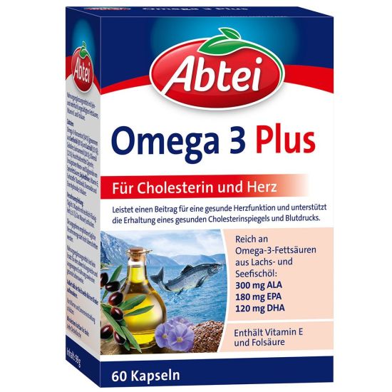 Viên uống dầu cá bổ não, bổ tim, bổ mắt omega 3 plus abtei - ảnh sản phẩm 1