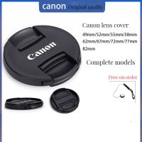 High-quality Second Generation 43mm 49mm 52mm 55mm 58mm 62mm 67 72 77 82mm Center Pinch Snap-on Cap Cover For Canon Camera Lens