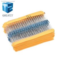 ♤◇❡ 100pcs 1/4W 1R 22M 1 Metal film resistor 100R 220R 1K 1.5K 2.2K 4.7K 10K 22K 47K 100K 100 220 1K5 2K2 4K7 ohm resistance