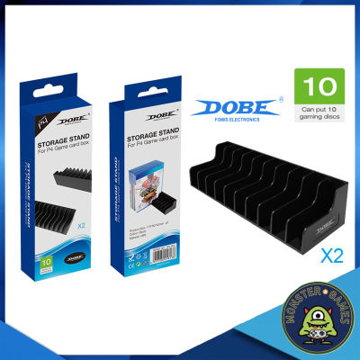 DOBE PS4 Game Card Box Storage Stand (TP4-1813)(Dobe)(Dobe PS4)(Dobe PS4 stand)(ชั้นเก็บแผ่นเกมส์ PS4)(ที่เก็บแผ่นเกมส์ PS4)
