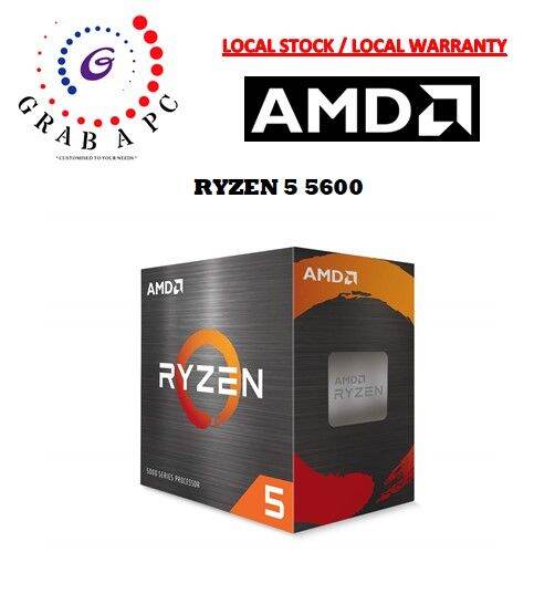 Amd Ryzen 5 5600 Desktop Processors With Wraith Stealth Cooler Lazada Singapore 6776