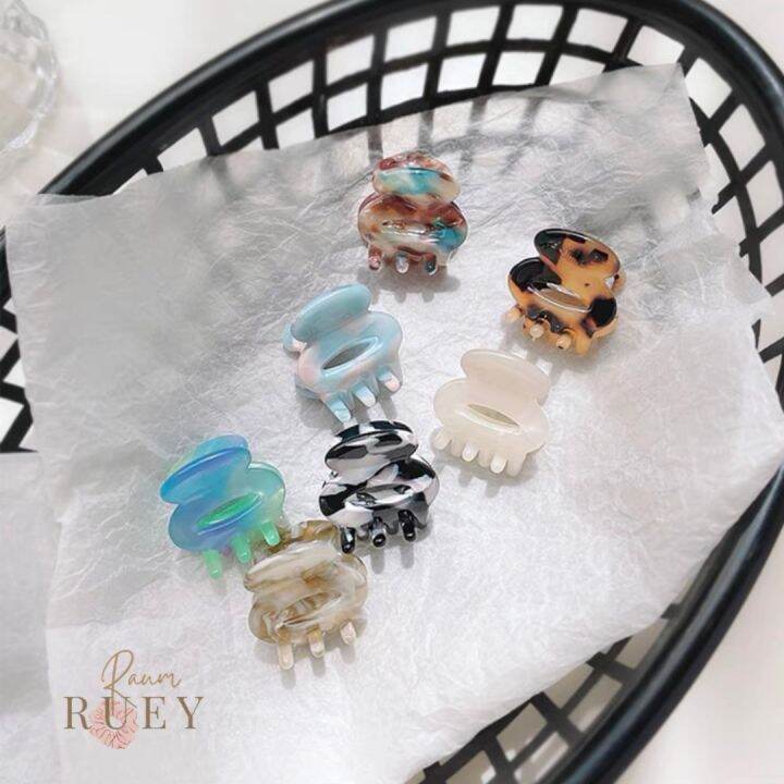 mini-marble-hair-clip-กิ๊บหนีบผมเด็ก-กิ๊บติดผมสไตล์เกาหลี