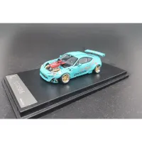 (ร้อน) DCM HKM 1:64แสงสีฟ้า GT4586 86 Rfit 458เครื่องยนต์ซากุระโลหะผสมภาพสามมิติรถรุ่นเก็บขนาดเล็ก C Arros ของเล่นในสต็อก