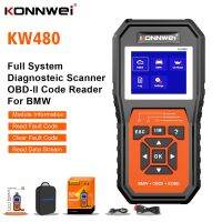 ✆ KONNWEI KW480 OBD2 Scanner Car Code Reader ODB2 Car Diagnostic Tool for BMW Full System ABS Brake Gearbox Airbag Scan Tools