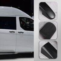 5Pcs Car Door Handle Cover Trim for Transit Custom Tourneo 2014- 2020 Carbon Fiber Door Handle Sticker Decoration