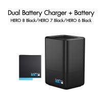 GoPro Dual Battery Charger + Battery (HERO 8 Black/HERO 7 Black/HERO 6 Black)