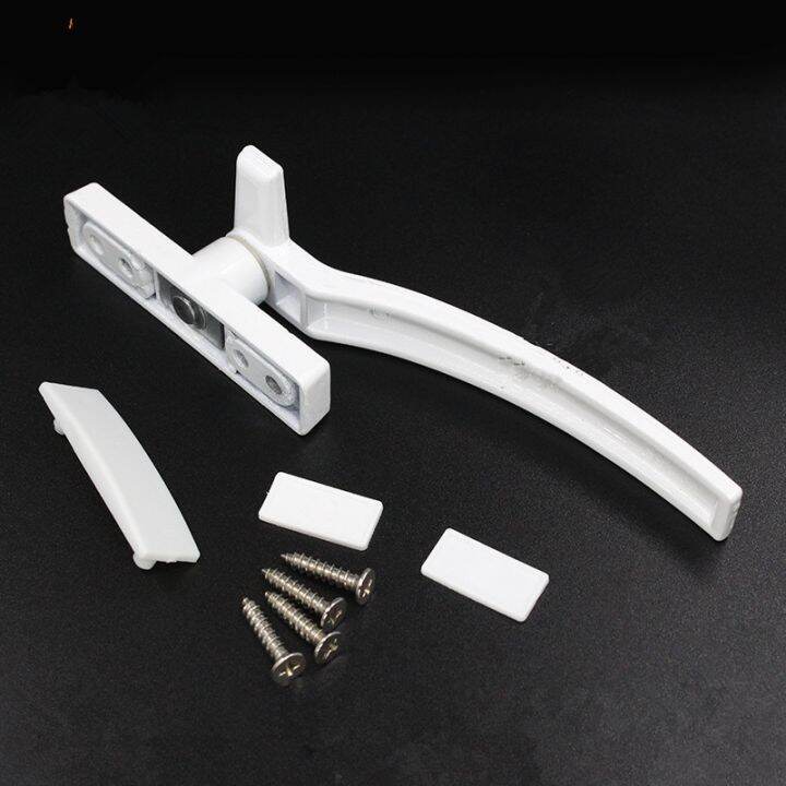 【CW】 Aluminum alloy casement window handle latches plastic steel push