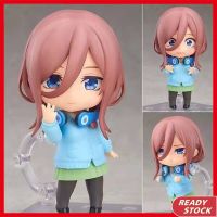 Nendoroid Nakano Miku 1306# ฟิกเกอร์ อนิเมะ The Quintessential Quintuplets ของเล่นสําหรับเด็ก adg