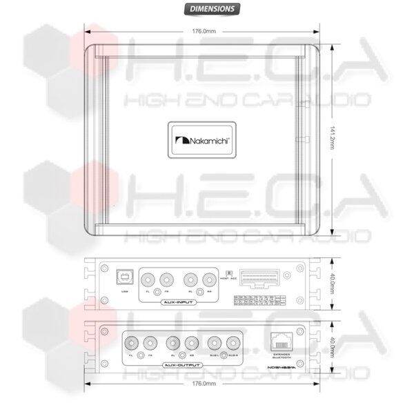 Lagi Promo Nakamichi Nds A Processor Built In Power Amplifier