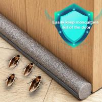 Door Bottoom Seal Strip Flexible Dustproof Soundproof Weatherstrip Under Door Sealing Blocker Wind Dust Blocker Stopper Hardware Decorative Door Stops