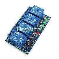 4-Channel DC 24V Coil 10A High Level Trigger Power Relay Module Board