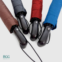 BGG 27" ร่ม ร่มออโต้ เคลือบยูวีสีดำ กันแดด กันยูวี 100% ขนาดใหญ่ (AT0033)