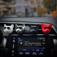 2 ชิ้นรถ Bulldog Air Freshener น้ำหอมอัตโนมัติเครื่องฟอกอากาศ Air Vent น้ำหอมคลิปตกแต่งอุปกรณ์ตกแต่งภายในรถยนต์-dliqnzmdjasfg