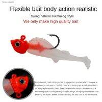 ❆▬ Fishing Lures Coated Lead Lifelike Natural Swimming Realistic Flexible Fish Accessories T-tail Soft Luya Bait 4g 9g 15g Luminous