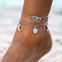 【CW】۩☫❇  Anklet Foot Chain Ankle Sandals Barefoot Beach Boho Bridal Jewelry Leg