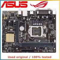 สำหรับ ASUS H81M-D R2.0แผงวงจรคอมพิวเตอร์ LGA 1150 DDR3 16กรัมสำหรับเมนบอร์ดคอมพิวเตอร์ตั้งโต๊ะ H81 Intel SATA III PCI-E 3.0 X16