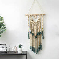 Tapestry Boho Macrame Nordic แขวนผนังตกแต่งบ้านขนาดเล็กงานแต่งงาน Farmhouse ห้องเด็ก Headboard Photo Props Decor