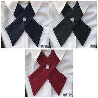 Red Cross tie GanSe black milk JK miss big card guard uniform dress shirt accessories hanging badge waist chain