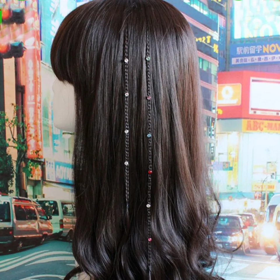 Rhinestone Hair Extensions 