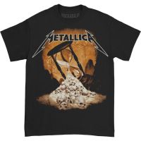 Hot sale Metallica Out Of Time Official Merchandise T-Shirts - Adult T-Shirts - Mens T-Shirts  Adult clothes