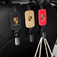 Suitable for Porsche Seat Back Flip Fur Hook Panamera Macan New Cayenne Taycan Car Storage Supplies