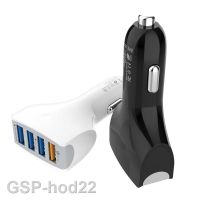 2023 ADAPTER Pengisi Daya Mobil 5 Buah 35W 4พอร์ต USB Pengisian Cepat 3.0สำหรับ iPhone