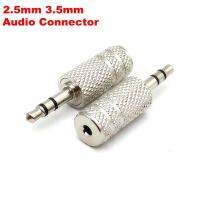 1pcs Jack 3.5 mm to 2.5 mm Audio Adapter 2.5mm Male to 3.5mm Female Plug Connector for Aux Speaker Cable Headphone Jack 3.5