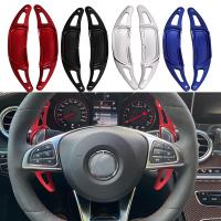 Steering Wheel Shift Paddles For Mercedes-Benz GLC GLA AMG MB A35 GLS63 CLA45 GLE63 2015-2019 Shifter Extension Car Styling