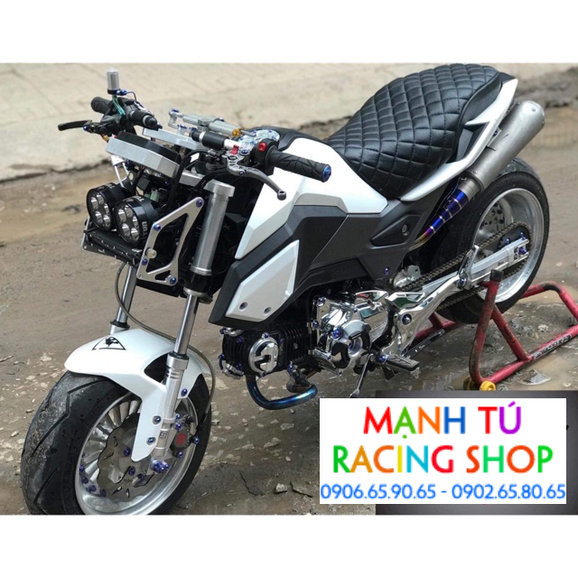 So sánh Monster 110 minibike vs Honda MSX 125 ngoại hình giá bán Motosaigon #9 So sánh Monster 110 minibike vs Honda MSX 125 ngoại hình giá bán Motosaigon