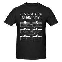 6 Stages Of Debugging Computer Programming Programmer Casual Oversize Comfortable T-Shirt