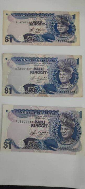 Collection Duit Lama Rm 1 ,5th Series Banknote | Lazada