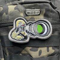 【CW】 Outdoor Photography Enthusiasts Embroidery Patches Photographer Badges Personalized Stickers and